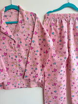 Hearts Kids Night Suit Set