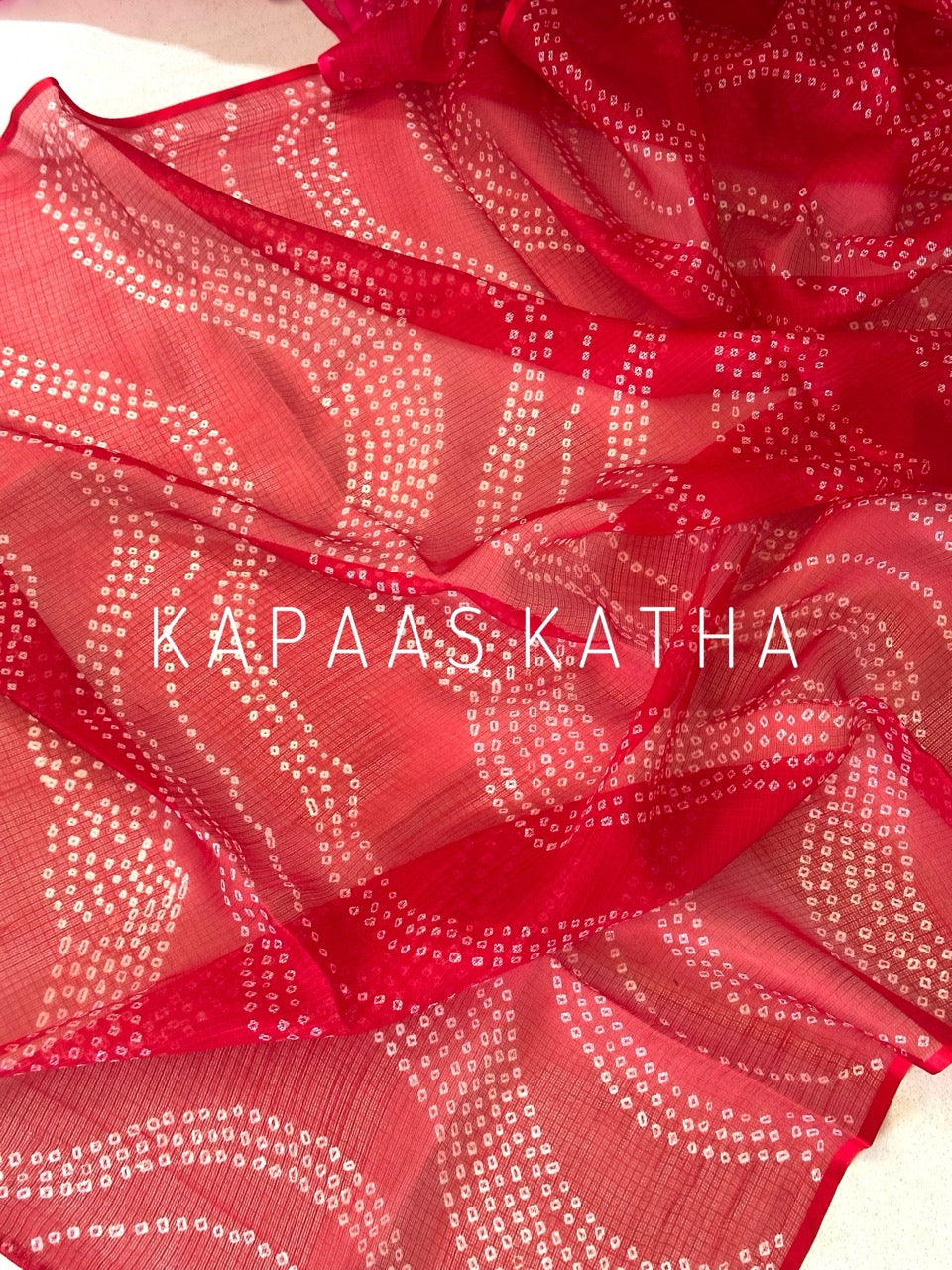 Bandhani Kota silk saree