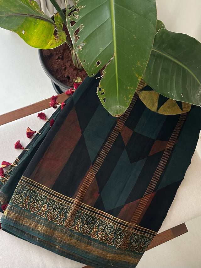 premium-ajrakh-chanderi-cotton-silk-attire