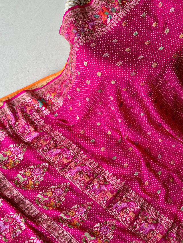 premium-banarasi-georgette-meenakari-saree