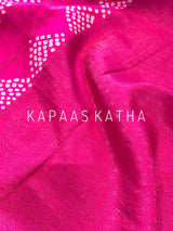 premium-bandhani-kanjivaram-silk-saree