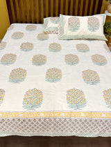 premium-blockprint-yellow-base-bedsheet