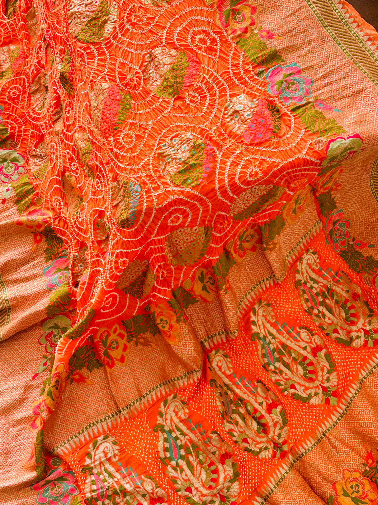 premium-handloom-bandhani-georgette-saree