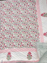 premium-rose-garden-reversible-mulmul-quilt-cotton-bedsheet-set