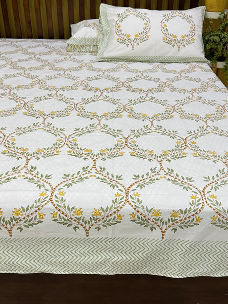 printed-earthen-flora-pure-cotton-bedsheet-handblock