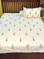 printed-muted-flora-pure-cotton-bedsheet-handblock