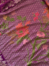 pure-banarasi-bandhani-georgette-saree