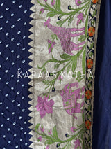 pure-bandhani-handloom-georgette-saree