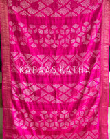 pure-silk-bandhani-kanjivaram-saree