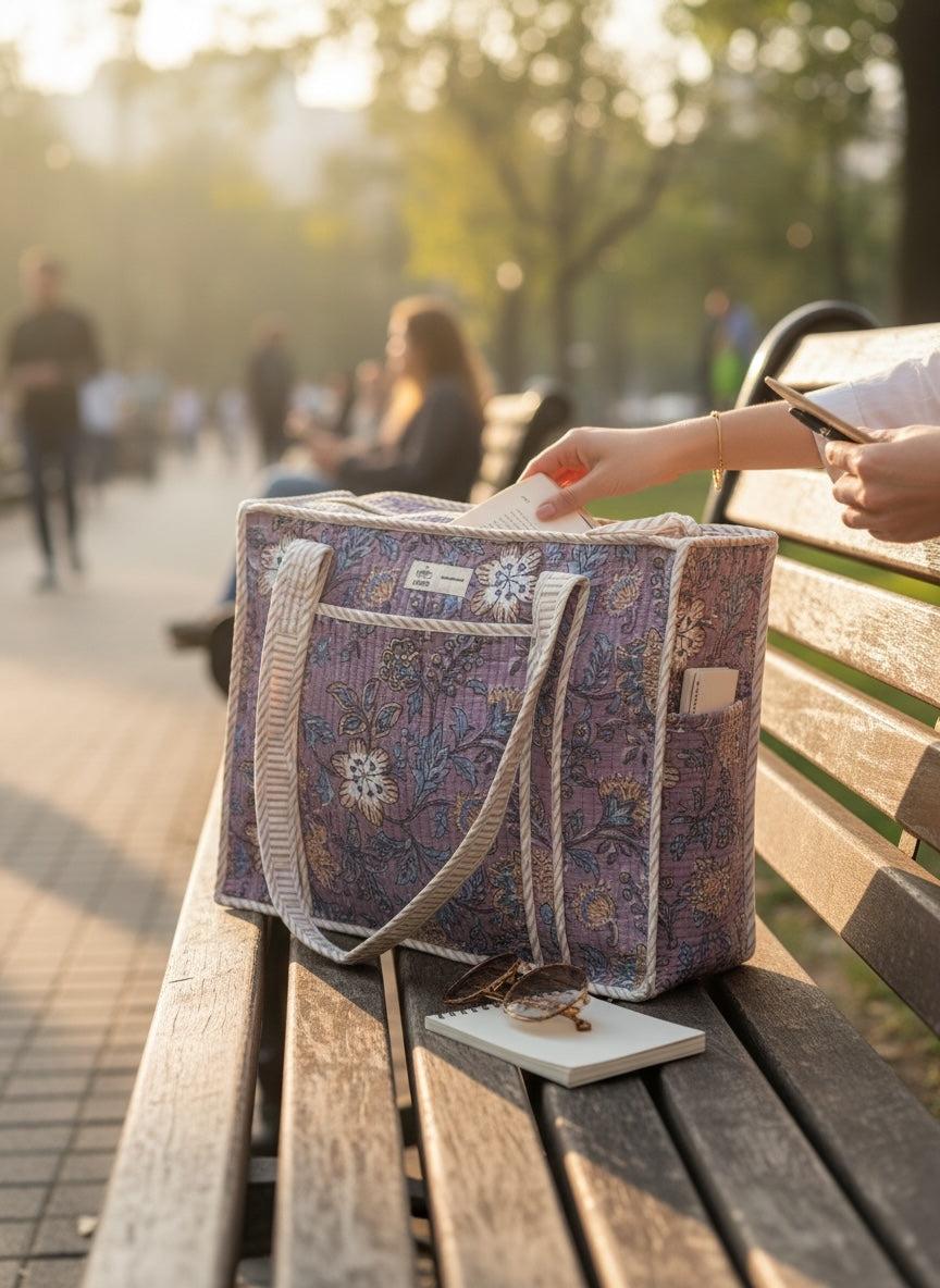 quilted-stylish-block-print-handcrafted-cotton-tote-bag