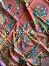 radha-krishna-kanjeevaram-silk-kalamkari-dupatta-holi