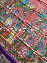 radha-krishna-kanjeevaram-silk-kalamkari-dupatta-holi