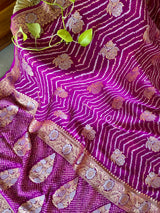 radiant-amethyst-handloom-bandhani-georgette-saree