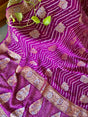 radiant-amethyst-handloom-bandhani-georgette-saree