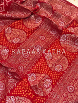 radiant-handloom-pure-bandhani-georgette-saree