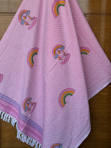 rainbow-unicorn-cotton-jacquard-weave-kids-towel