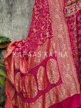 pink-magenta-banarasi-georgette-bandhani-lehenga