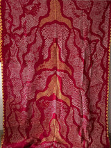 raktima-deep-red-munga-silk-bandhani-saree