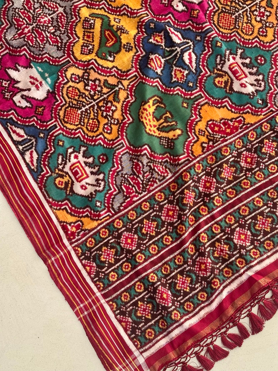 rang-gajgamini-pure-silk-double-ikat-patan-patola-dupatta