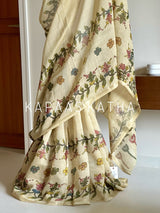 Rangayan - Chanderi Cotton Silk Kalamkari Saree