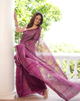 rangdeep-crimson-munga-silk-bandhani-saree-with-multicoloured-bandhani