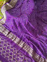 rangmayi-vibrant-purple-violet-handloom-pure-banarasi-georgette-bandhani-saree