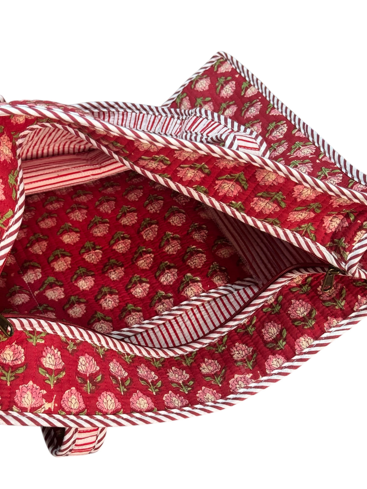 red-floral-carryall-cotton-print-handcrafted-tote-bag