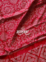 red-reverie-munga-silk-bandhani-saree