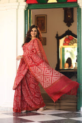 red-reverie-munga-silk-bandhani-saree