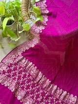 regal-magenta-bandhani-banarasi-georgette-dupatta
