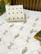 reversible-cotton-quilt-floral-lattice-bed-styled