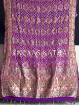 royal-violet-banarasi-georgette-bandhani-dupatta