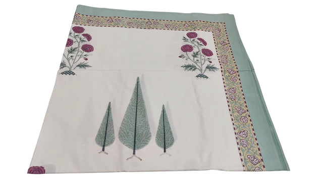 scatter-petal-handblock-print-pure-cotton-bedsheet