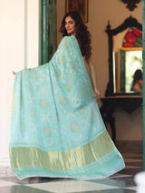 sea-breeze-elegance-pure-gajji-silk-bandhani-saree