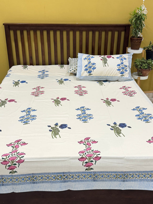 serene-bloom-blockprint-cotton-bedsheet