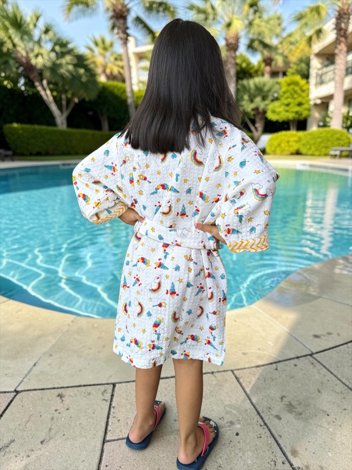 soft-cute-comfy-kids-cotton-waffle-bathrobe