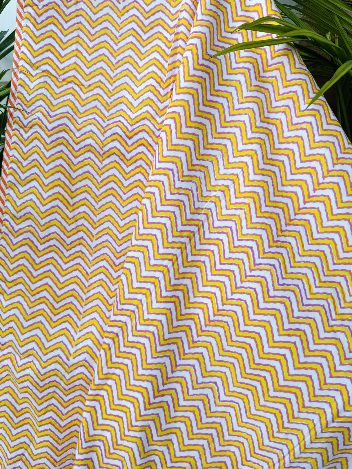 soft-flamingo-print-orange-yellow-kids-dohar