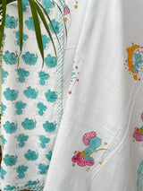 birthday return gift idea elephants jungle dohar baby blanket small business bulk