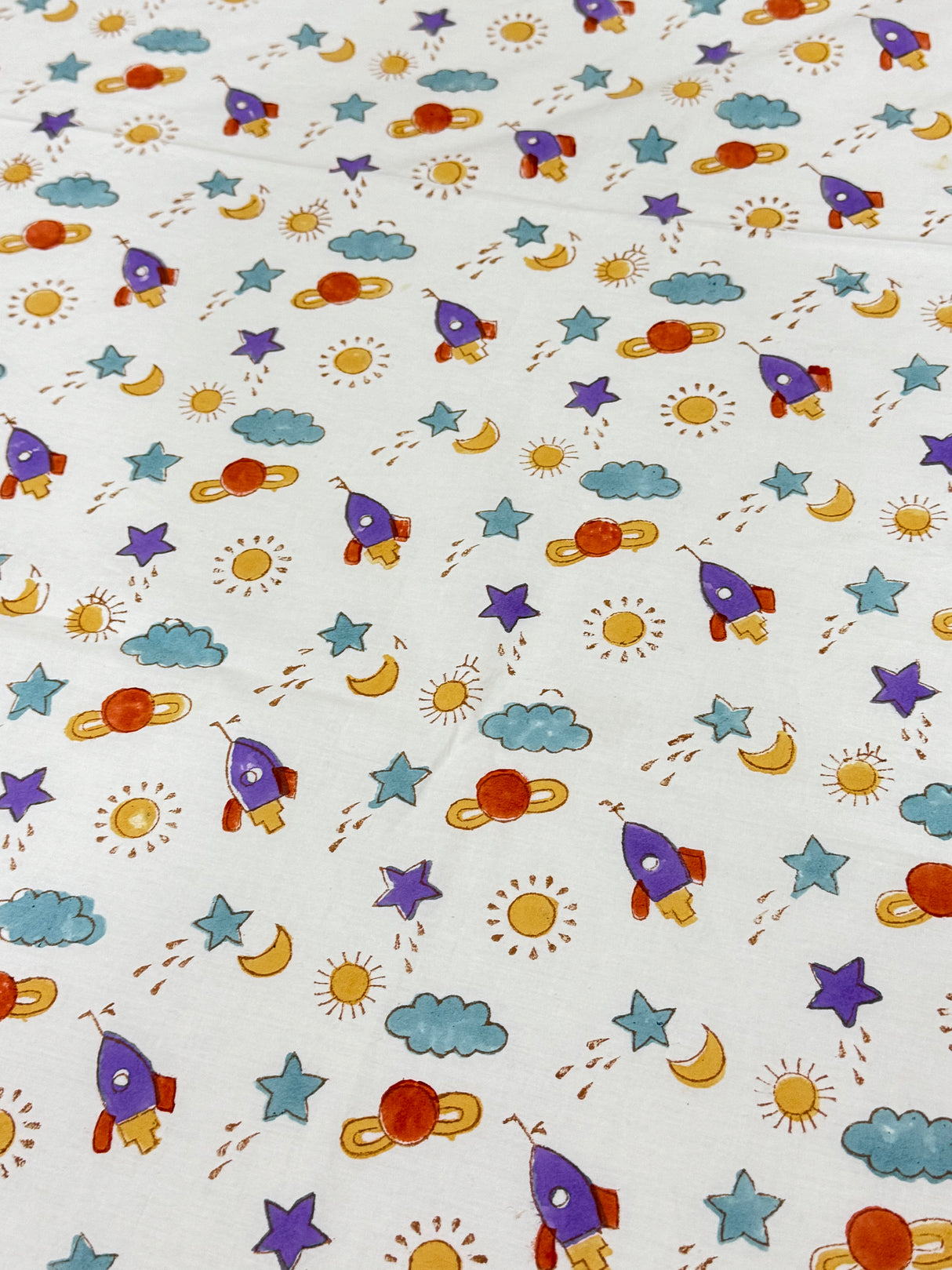 space-theme-cotton-bedsheet-pattern-view