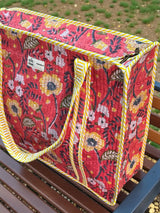 stylish-red-floral-design-handcrafted-tote-bag