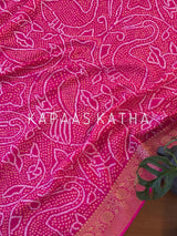 super-exclusive-handloom-banarsi-georgette-bandhani-saree