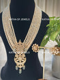 Buy Unisex Pearl & Moissanite Polki Necklace Set | Katha of Jewels