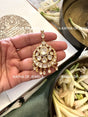Buy Moissanite Polki Maangtika Online | Katha of Jewels