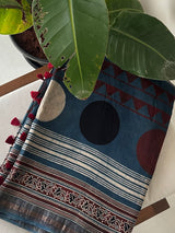 traditional-ajrakh-chanderi-saree