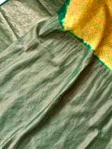 traditional-bandhej-georgette-saree-with-handloom-finish