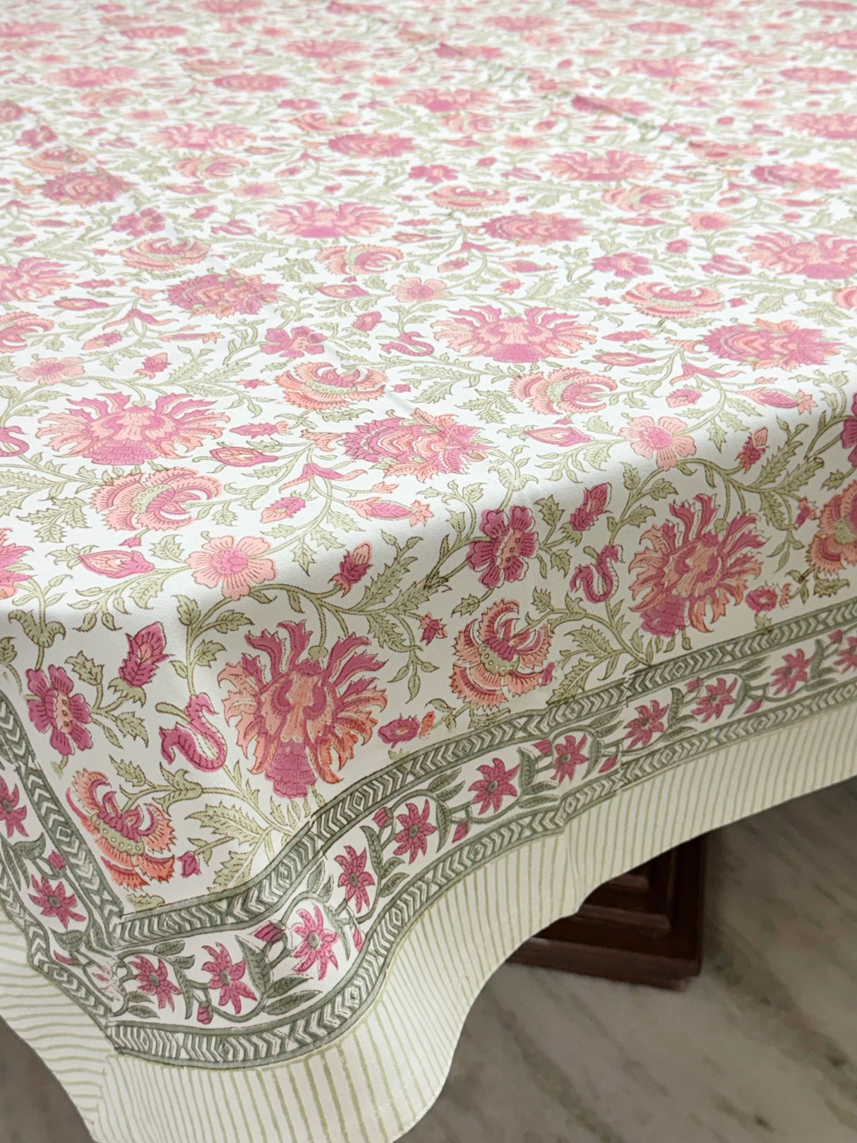 -traditional-dense-floral-block-print-tablecloth