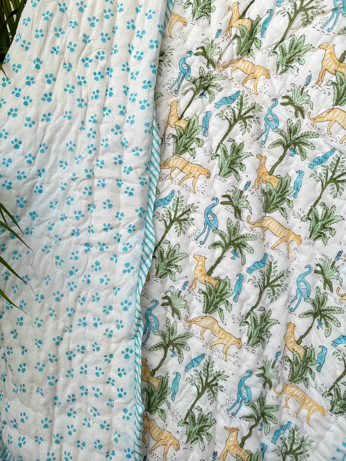 traditional-gentle-sleep-unicorn-theme-mulmul-handblock-quilt