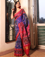 traditional-single-ikat-handwoven-silk-saree