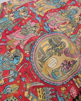 traditional-temple-style-kanjivaram-kalamkari-saree