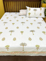 traditional-warm-flora-handblock-print-bedsheet